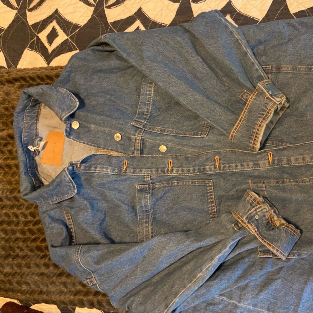 Oversized Jean Jaket H&M Denim